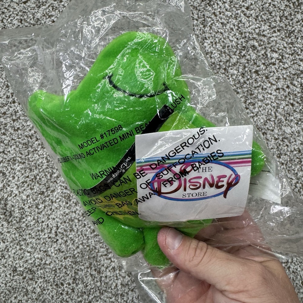 Disney Store Exclusive Mini Bean Bag Plush Flubber New With Tags Sealed Package